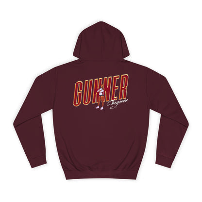 Cheyenne Gunner Cursive Combo Premium Hoodie
