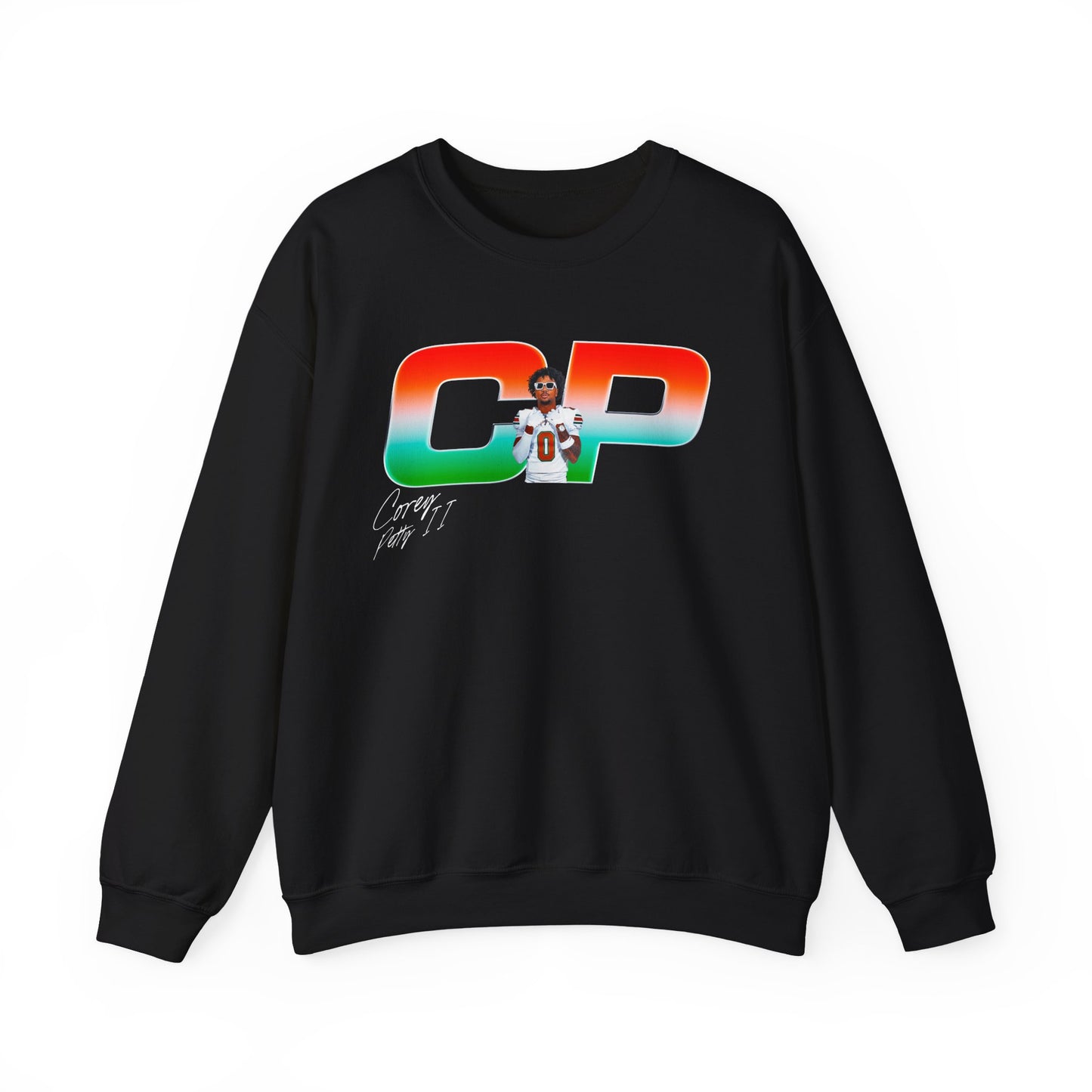 Corey Petty II Big Initials Crewneck Sweatshirt