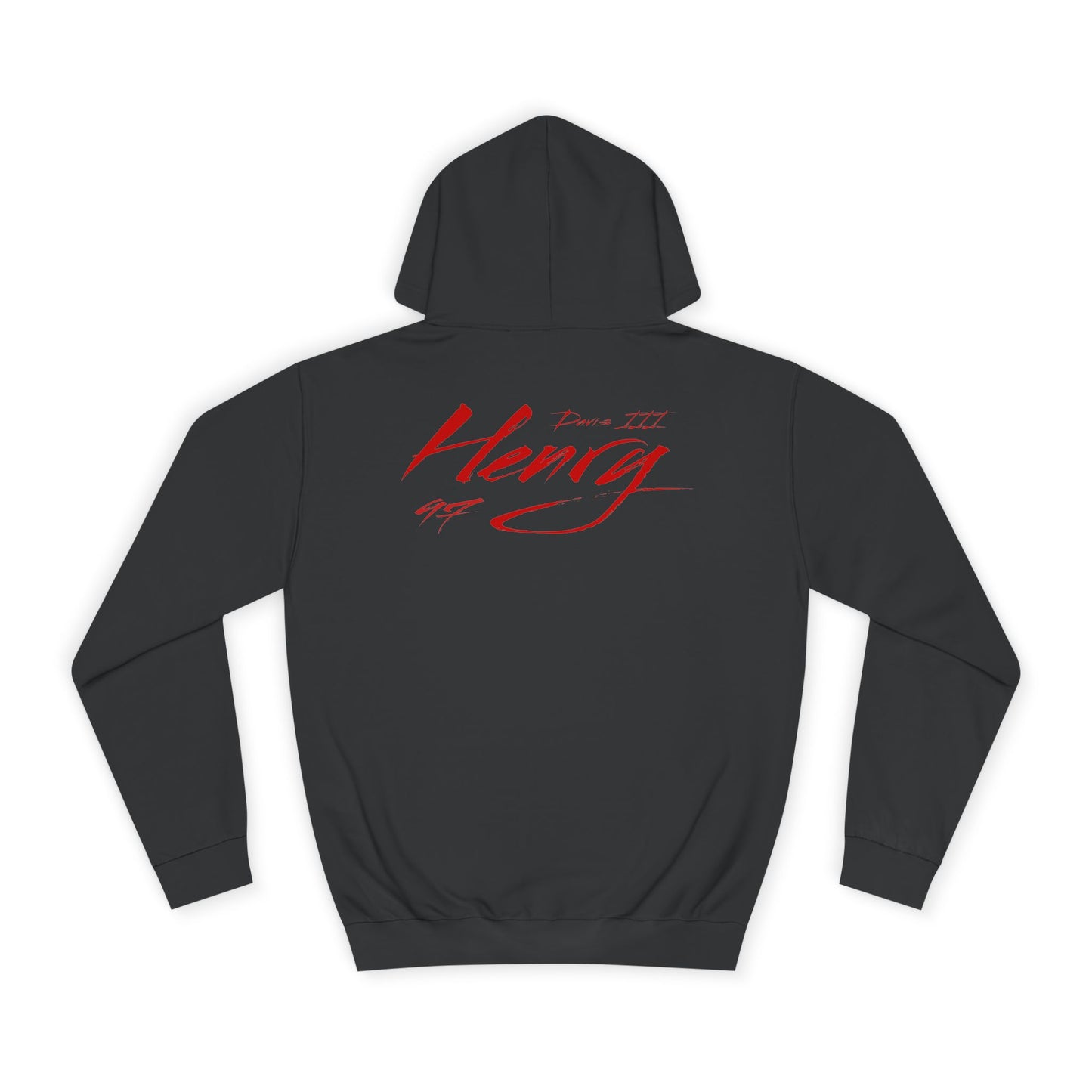 Henry Davis III Cursive Name & Number Premium Hoodie