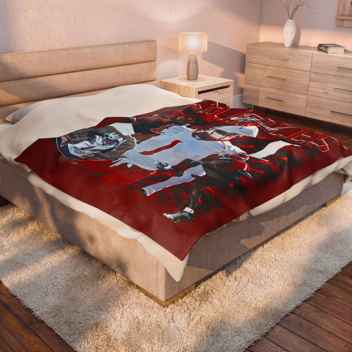 Josiah Charles 60"-80" Plush Blanket