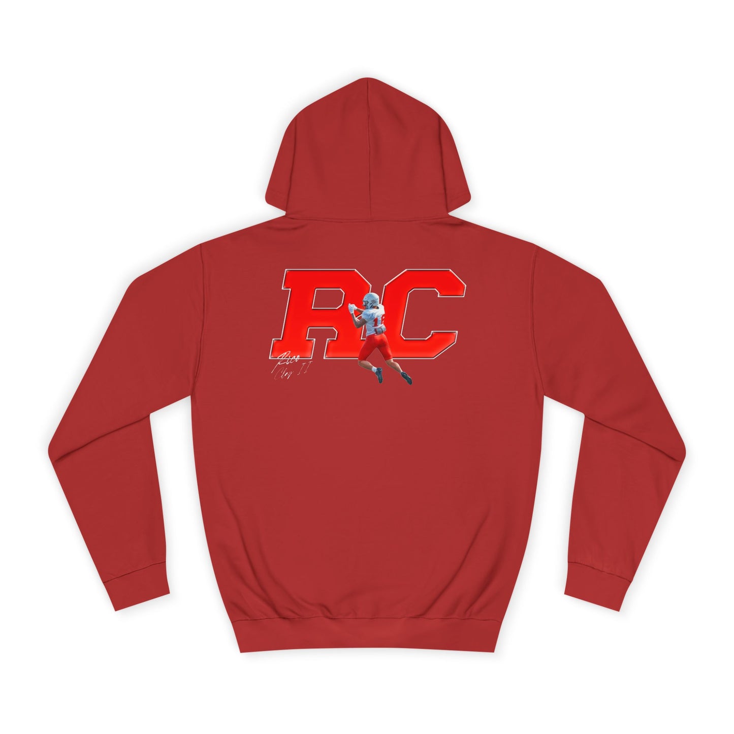 Rico Clay II Big Initials Colored Premium Hoodie