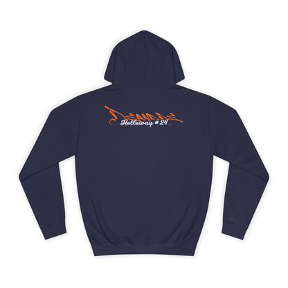 Deandre Holloway Cursive Name & Number Premium Hoodie