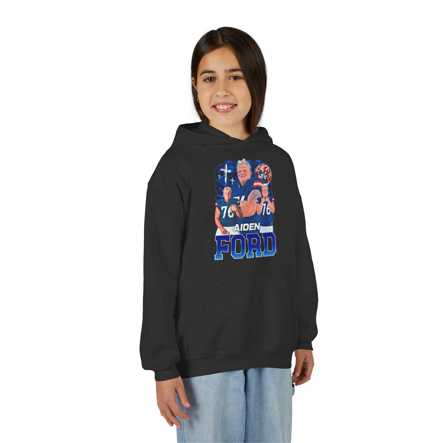 Aiden Ford Kids Hoodie