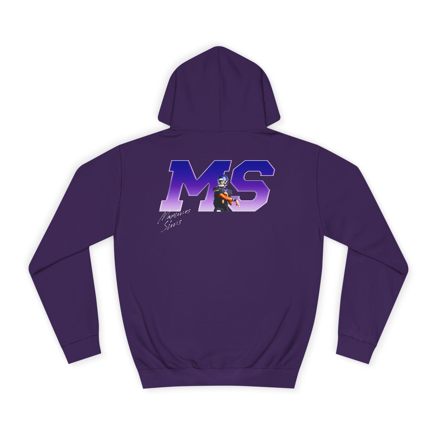 Maximus Sims Big Initials Colored Premium Hoodie