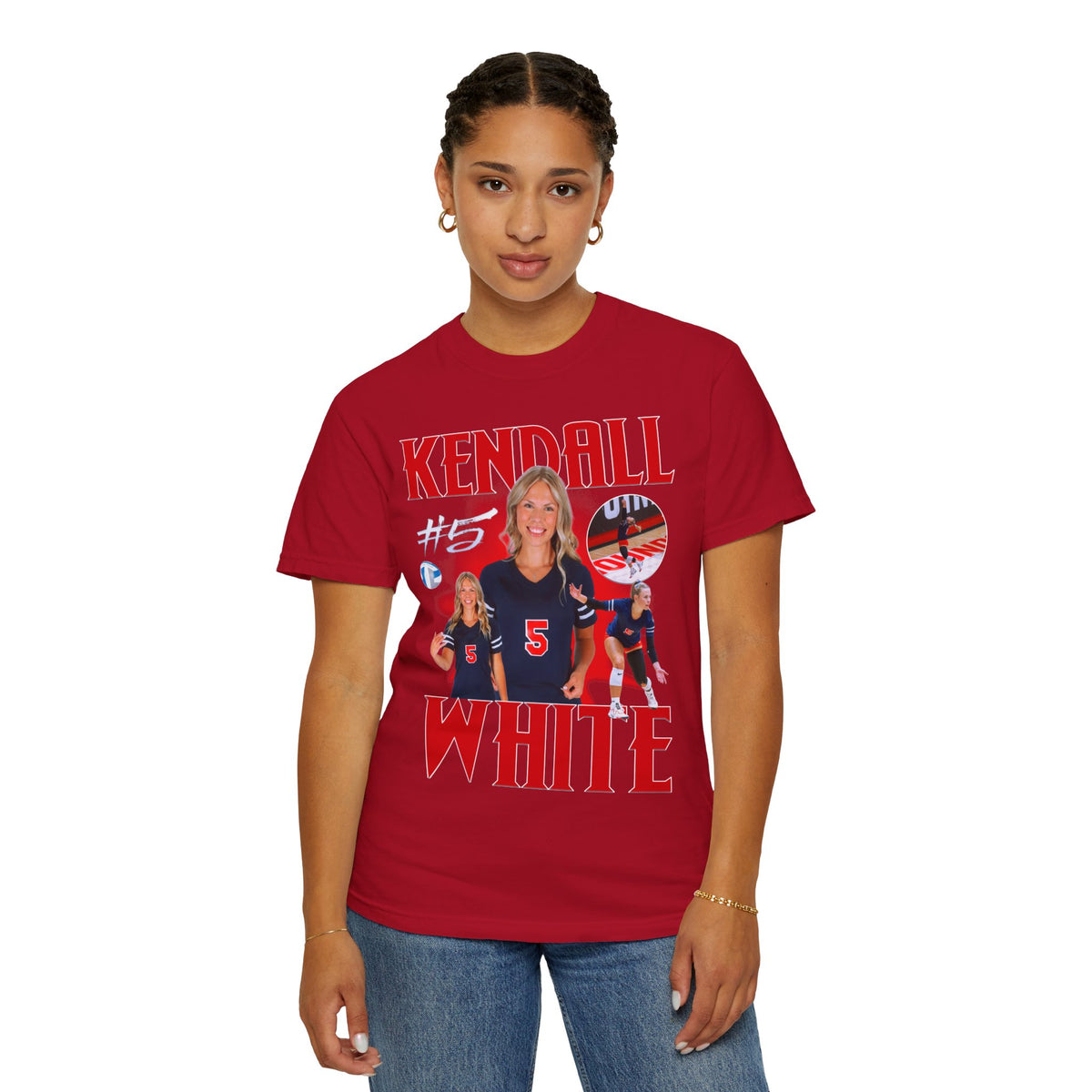 Kendall White Premium Tee
