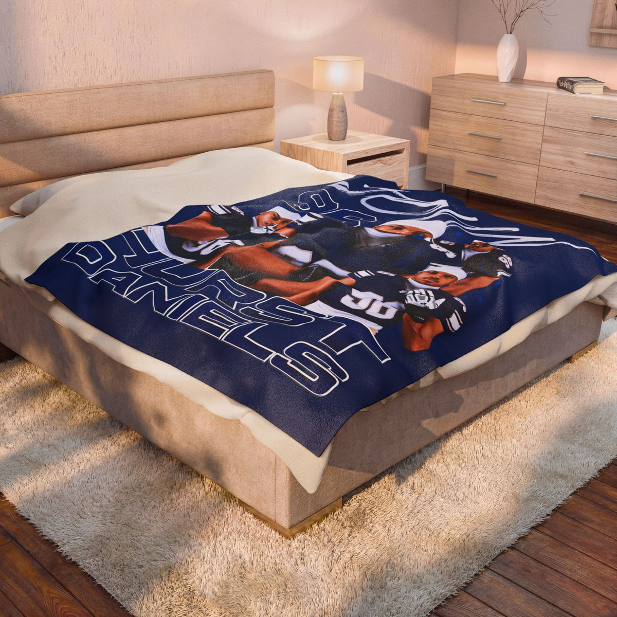 John Hurst-Daniels 60"-80" Plush Blanket