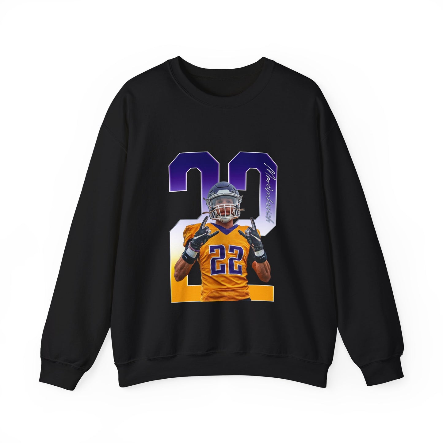 Josh Marcinkevich Player Icon Number Crewneck Sweatshirt