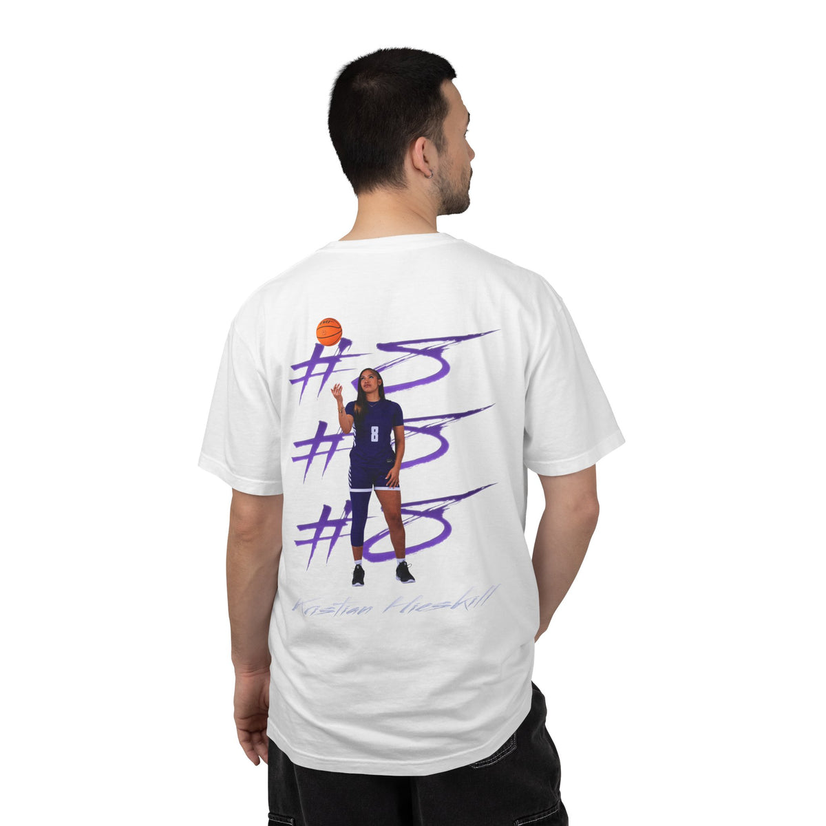 Kristian Hieskill Logo Front & Back Premium Tee
