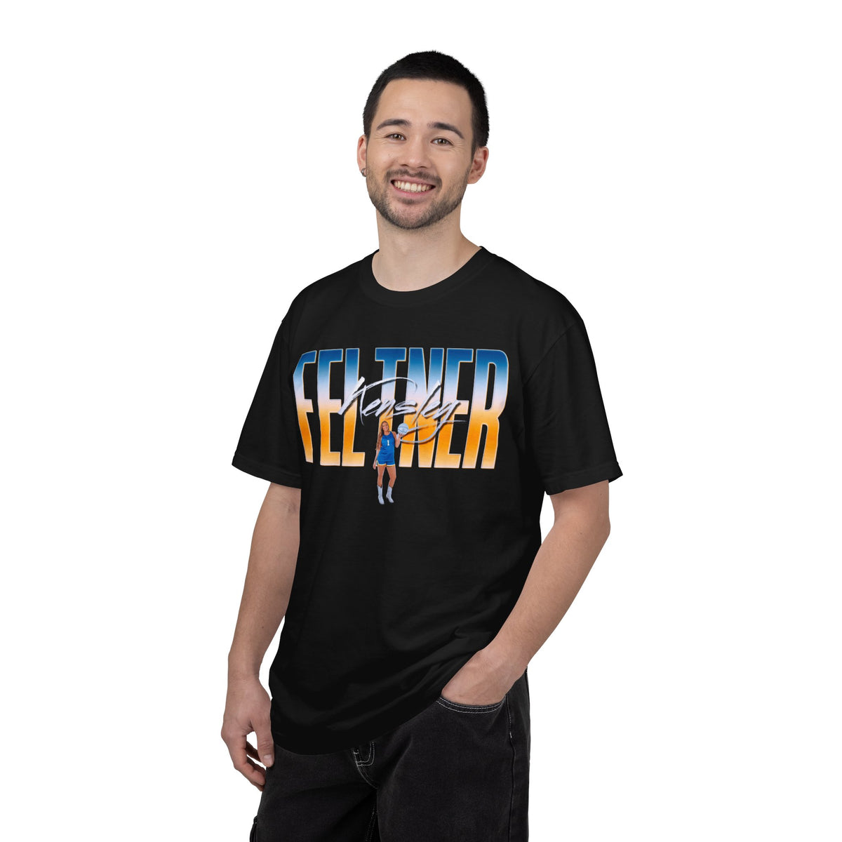 Kensley Feltner Curved Combo Premium Tee