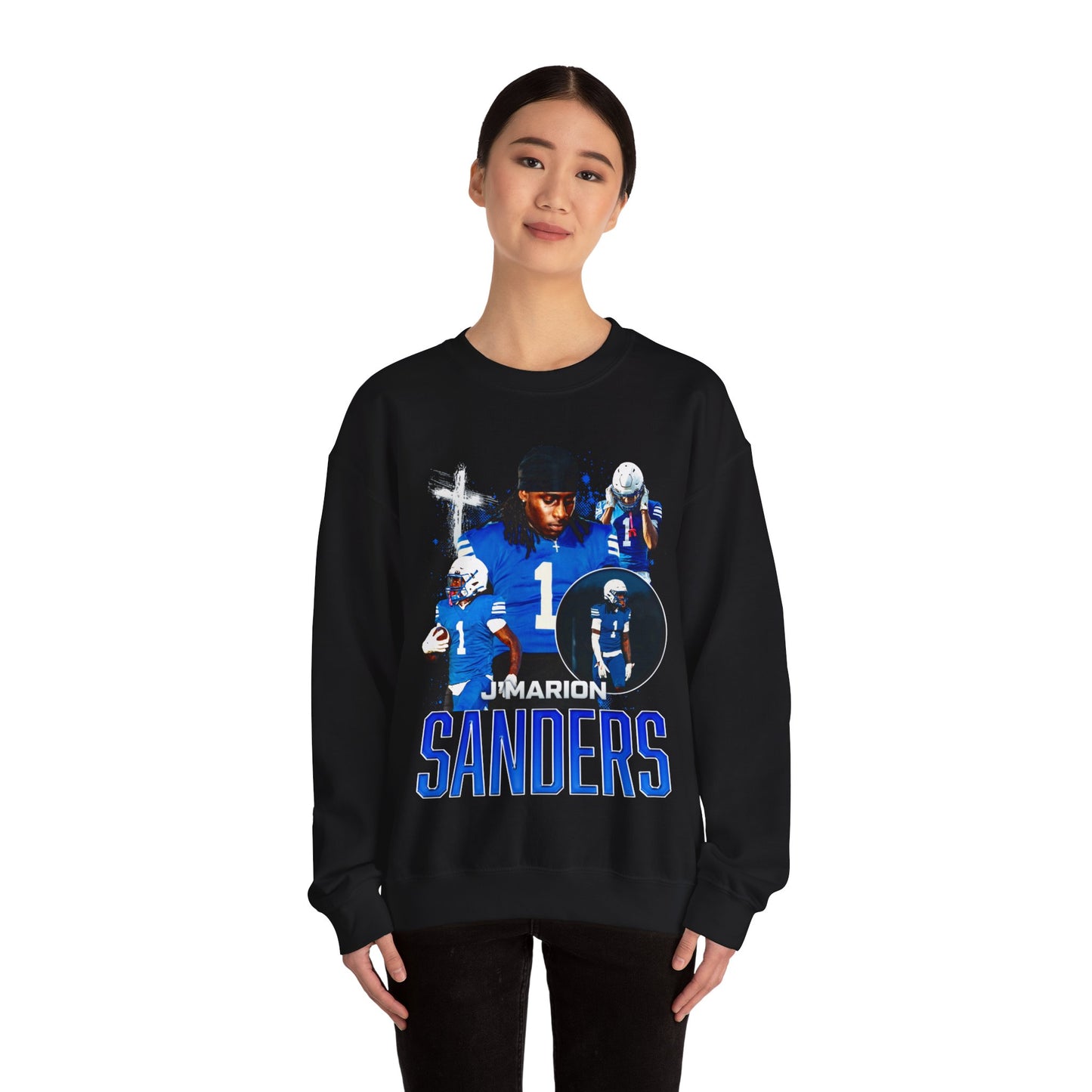 J'Marion Sanders Crewneck Sweatshirt