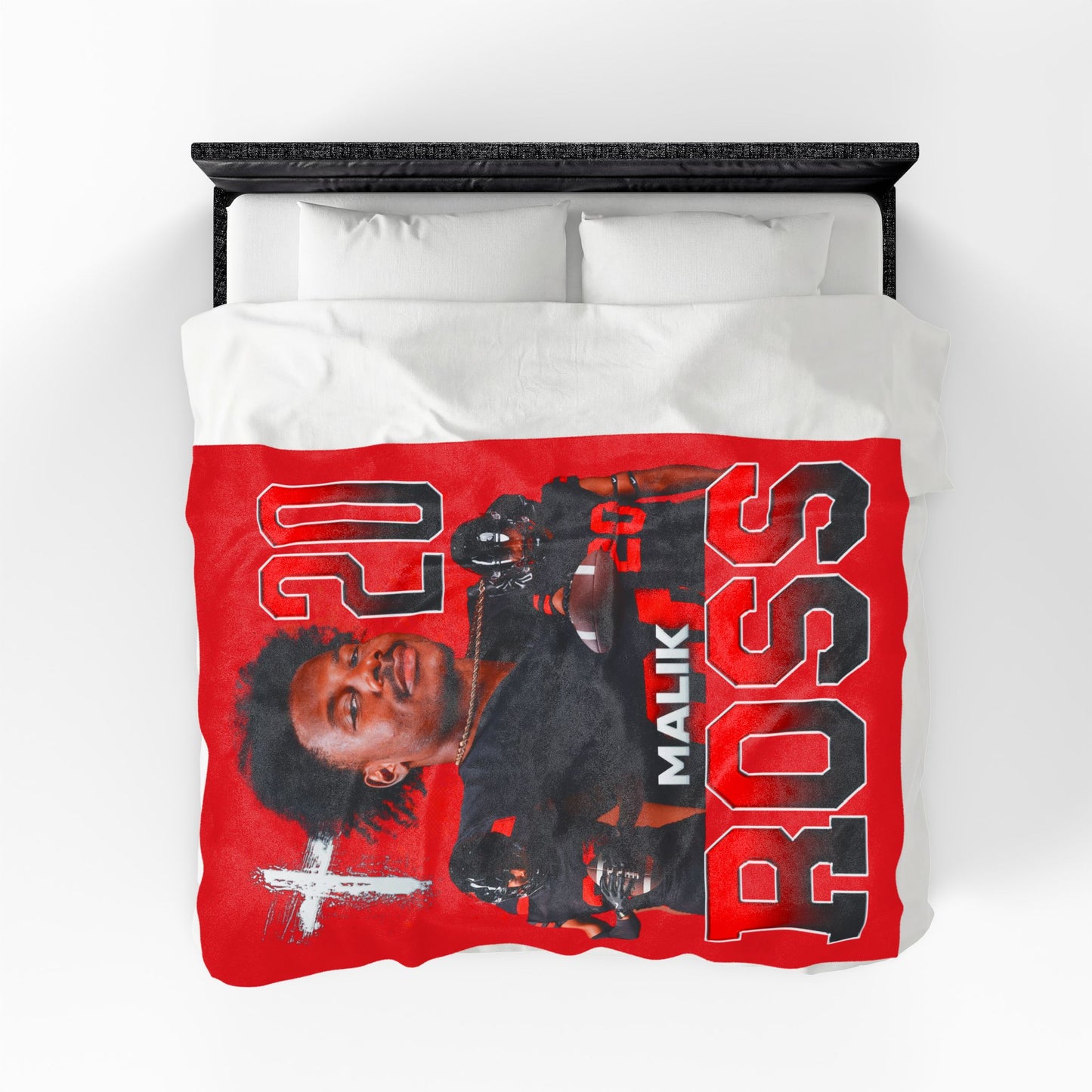 Malik Ross 60"-80" Plush Blanket