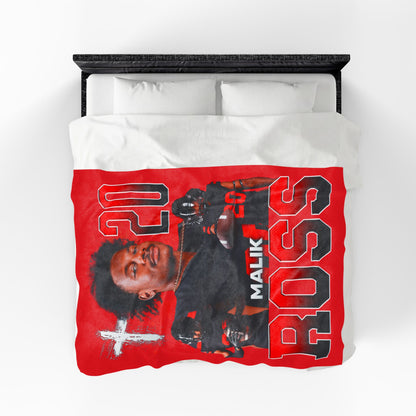 Malik Ross 60"-80" Plush Blanket