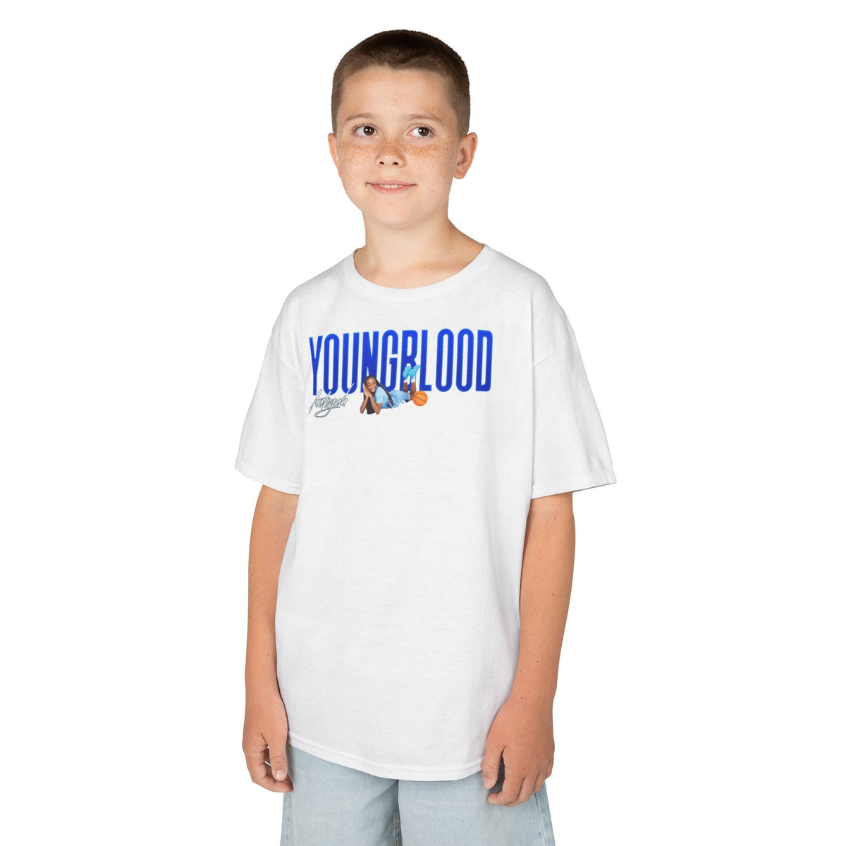 Aaliyah Youngblood Big Last Name Kids Tee