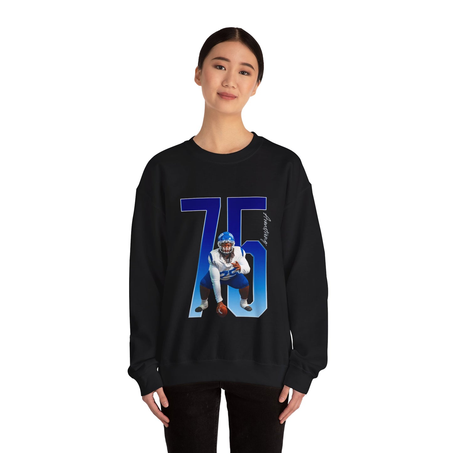 Derrick Armstrong Player Icon Number Crewneck Sweatshirt