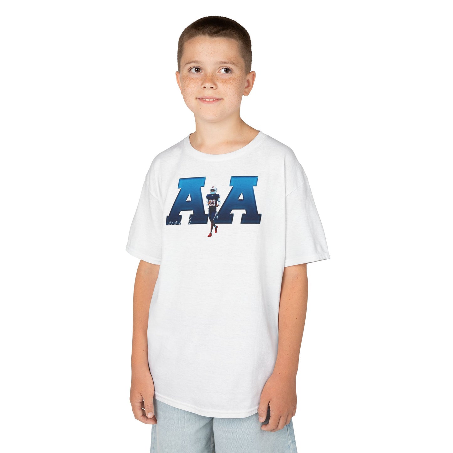 Abdullah Ahmad Big Initials Kids Tee