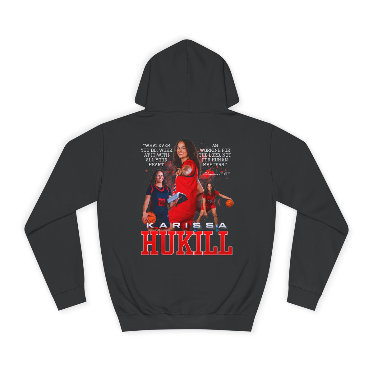 Karissa Hukill Featured Quote Premium Hoodie
