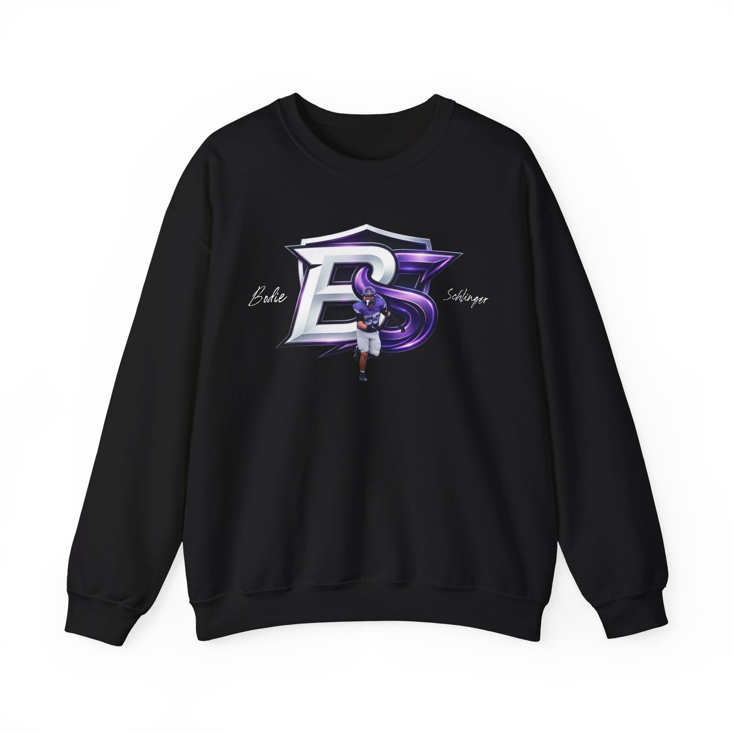 Bodie Schlinger Big Initials Crewneck Sweatshirt