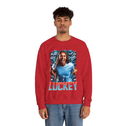 Faith Luckey Featured Quote Crewneck Sweatshirt