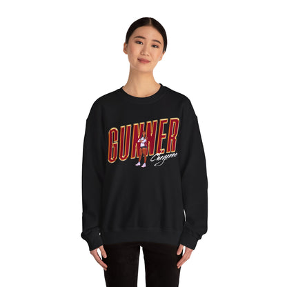Cheyenne Gunner Cursive Combo Crewneck Sweatshirt