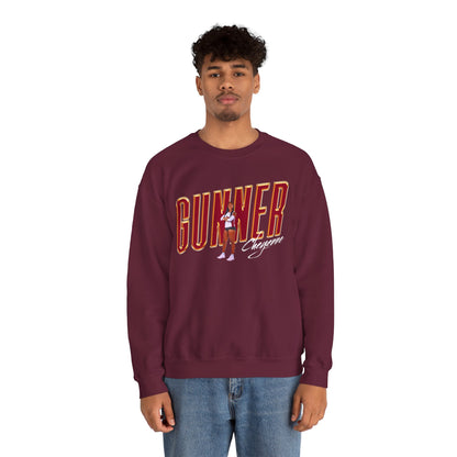 Cheyenne Gunner Cursive Combo Crewneck Sweatshirt