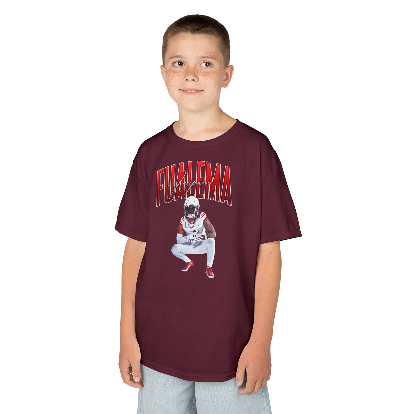 Faapaia Fualema Big Last Name Kids Tee