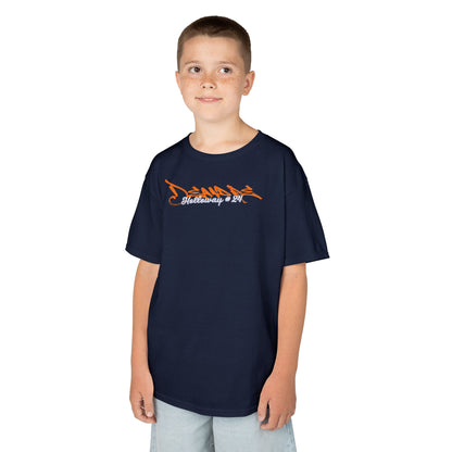 Deandre Holloway Cursive Name & Number Kids Tee