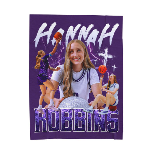 Hannah Robbins 60"-80" Plush Blanket
