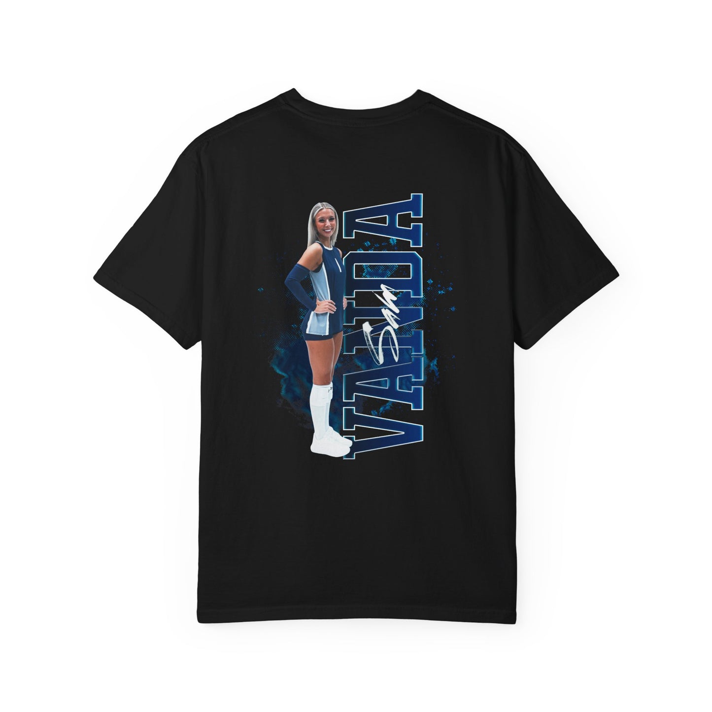 Sam Vanda Logo Front & Back Premium Tee