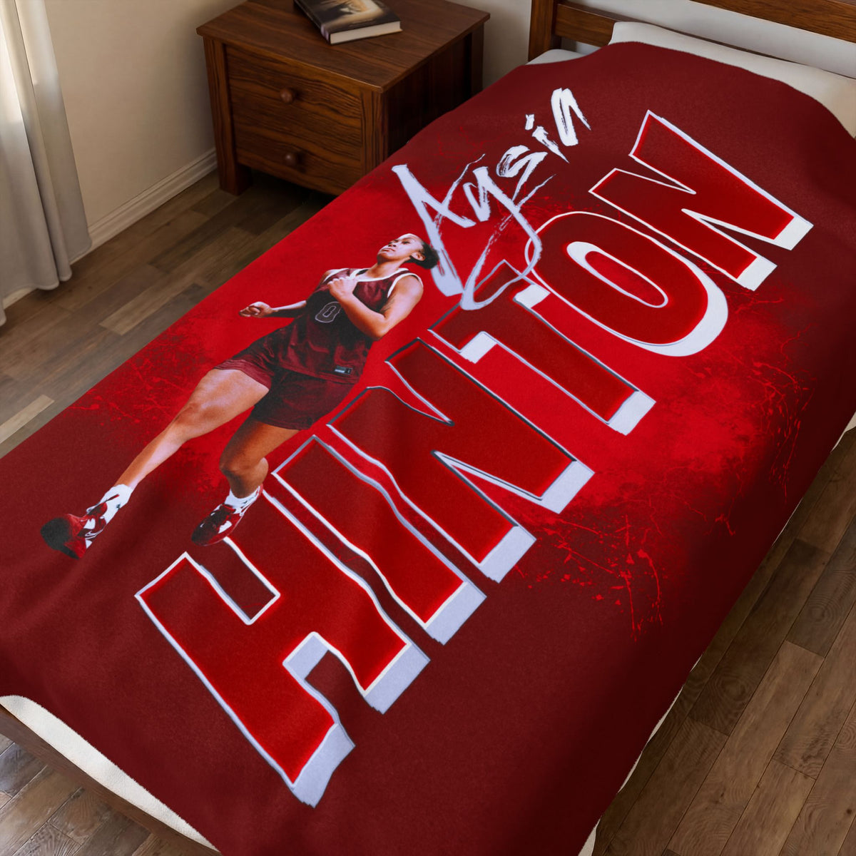 Aysia Hinton 60"-80" Plush Blanket
