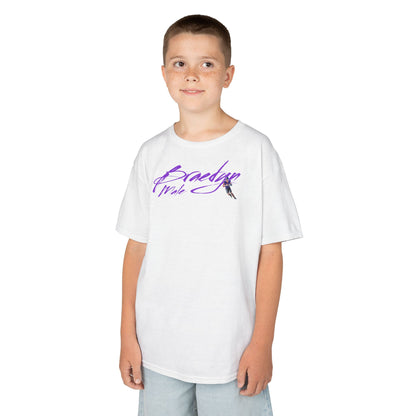 Braedyn Male Cursive Kids Tee