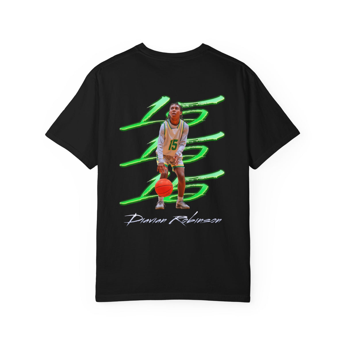 Diavian Robinson Logo Front & Back Premium Tee