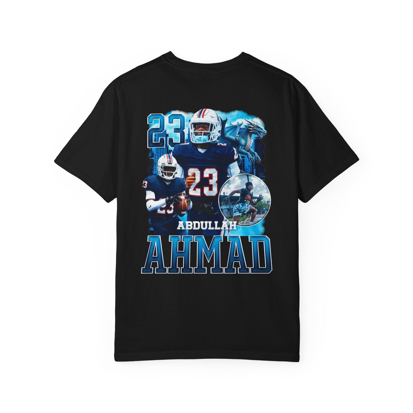 Abdullah Ahmad Logo Front & Back Premium Tee