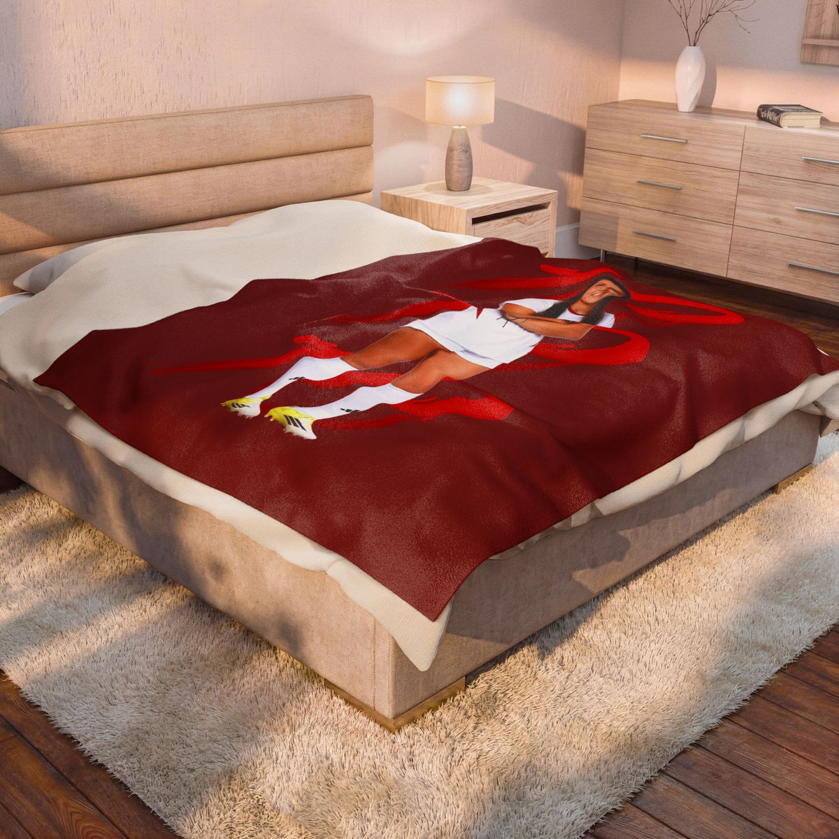 Zea Gonzalez 60"-80" Plush Blanket