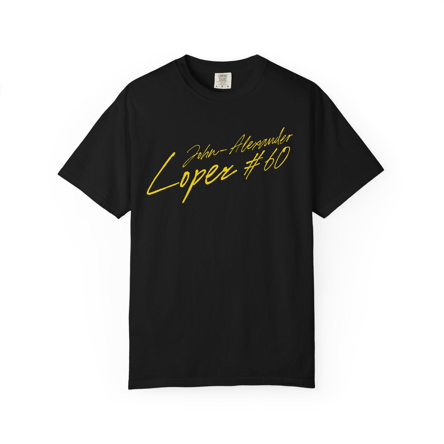 John-Alexander Lopez Cursive Name & Number Premium Tee
