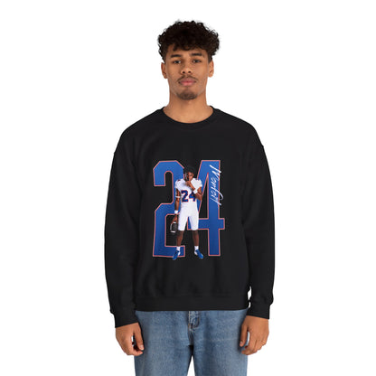 Christian Monfort Player Icon Number Crewneck Sweatshirt
