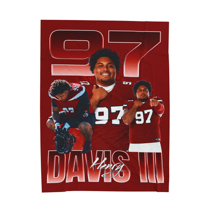 Henry Davis III 60"-80" Plush Blanket