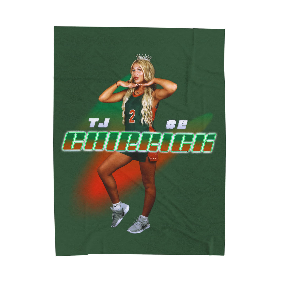 TJ Chirrick 60"-80" Plush Blanket