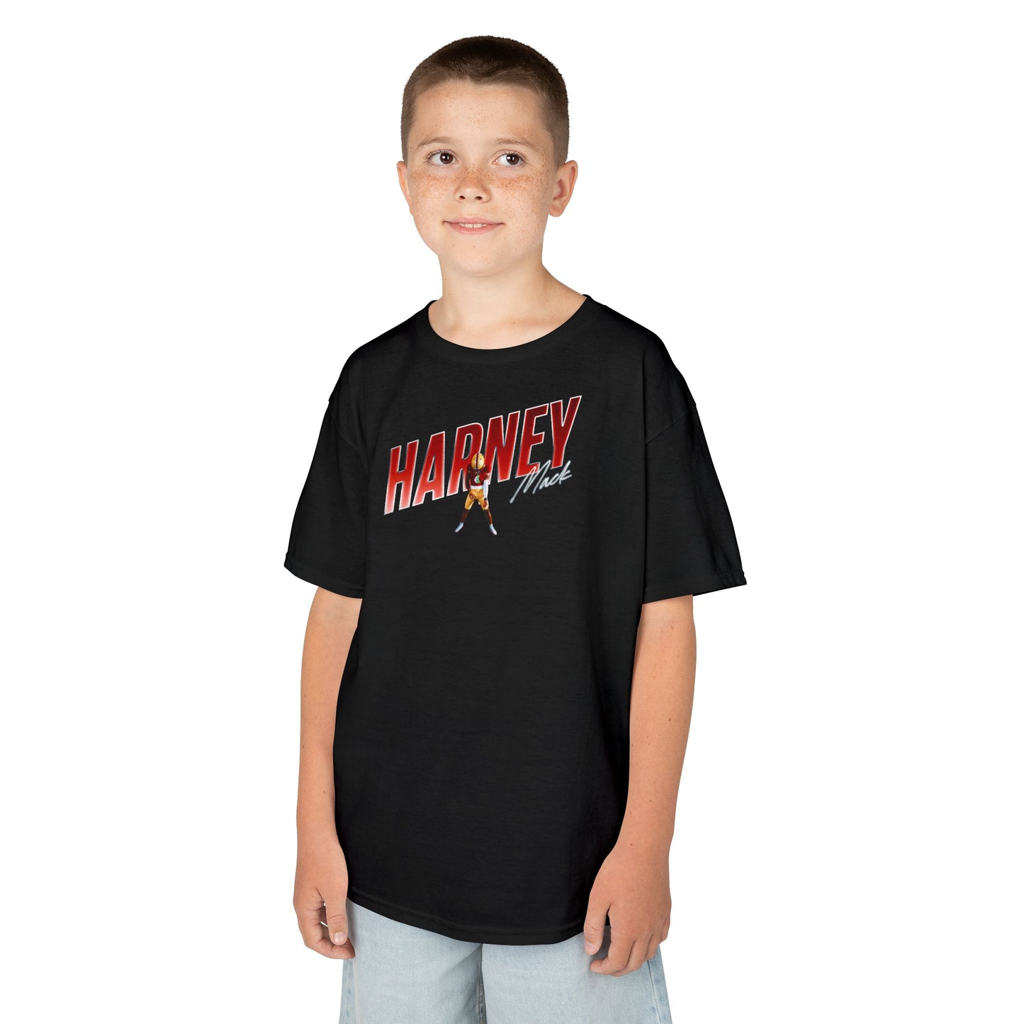Mack Harney Cursive Combo Colored Kids Tee