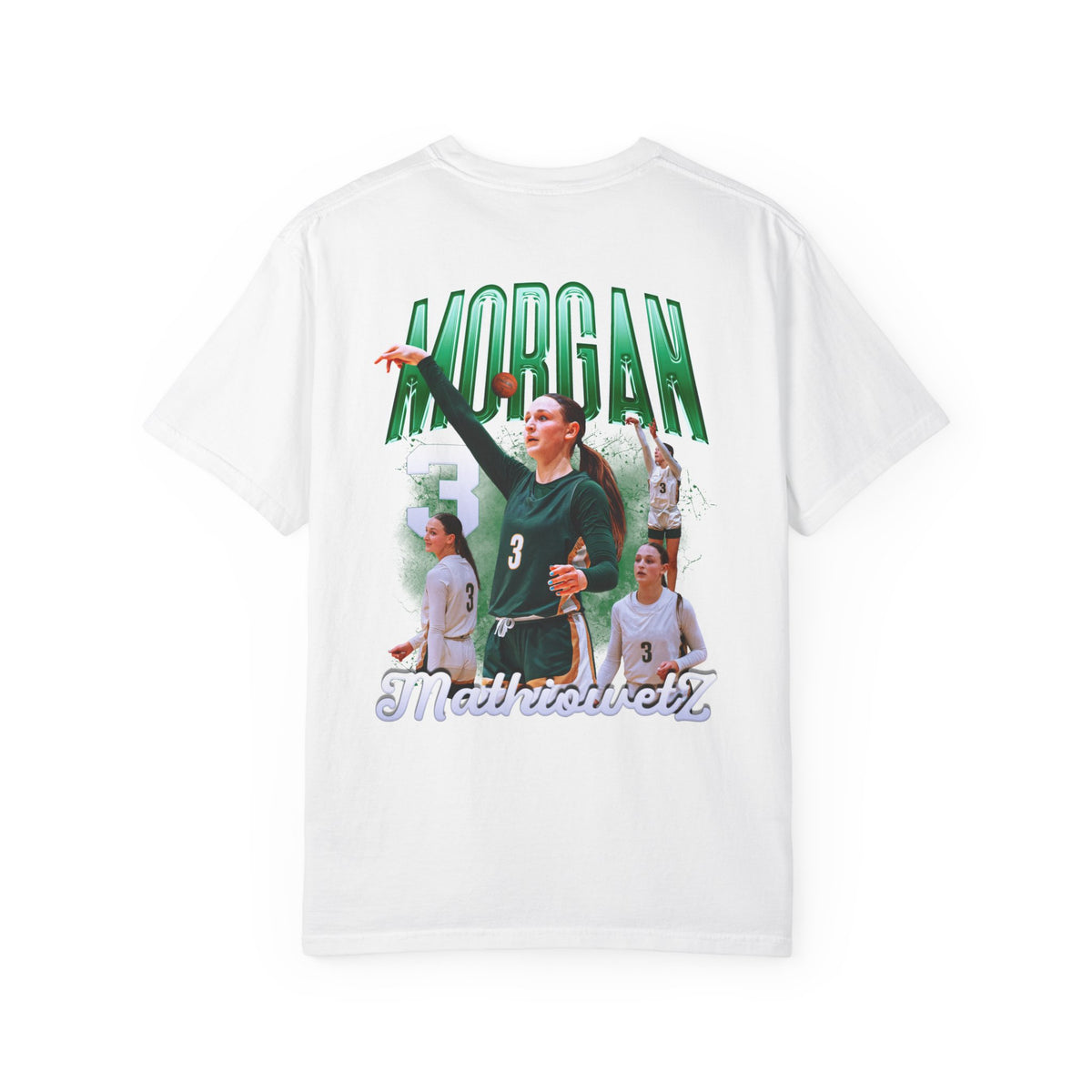 Morgan Mathiowetz Logo Front & Back Premium Tee