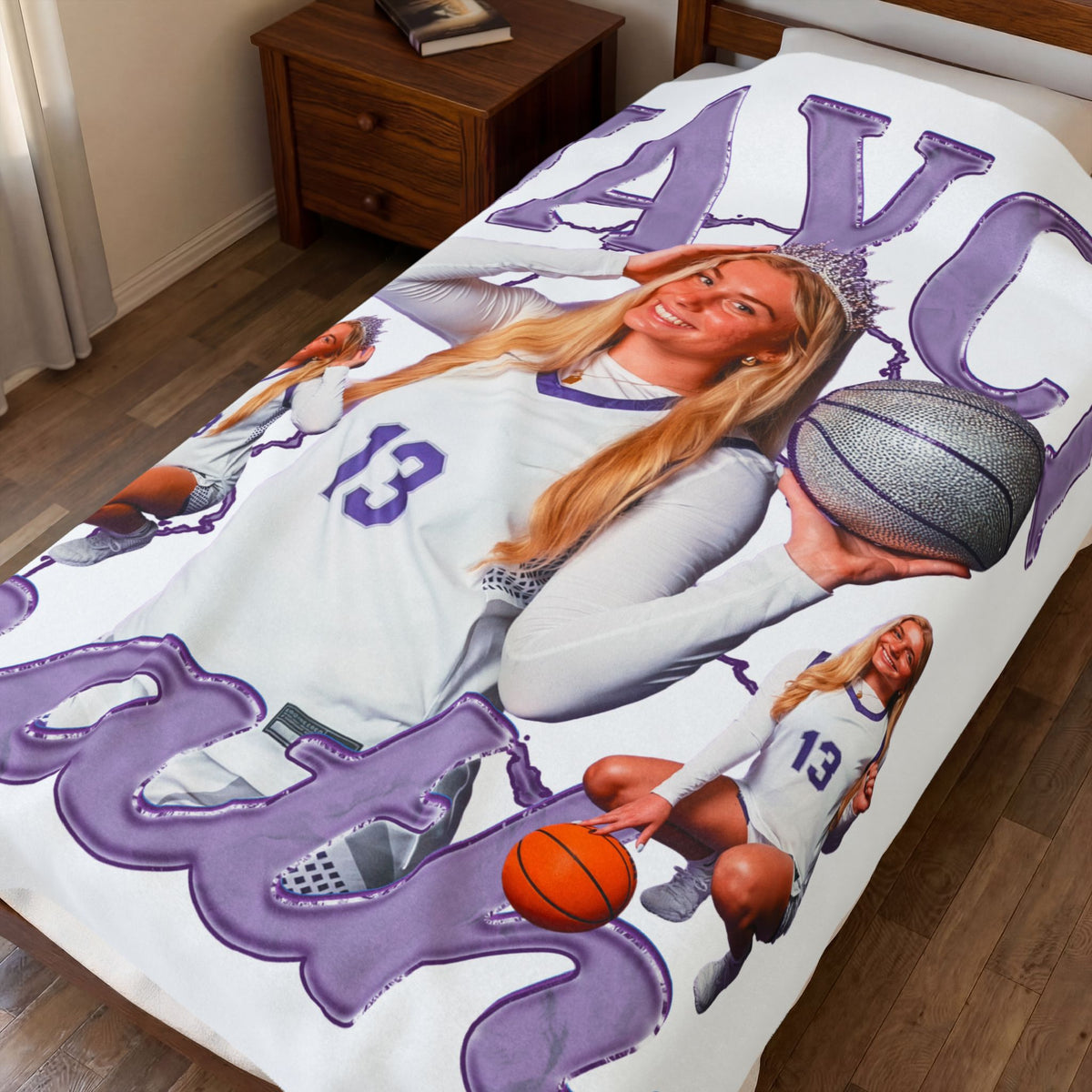 Jayci Rath 60"-80" Plush Blanket