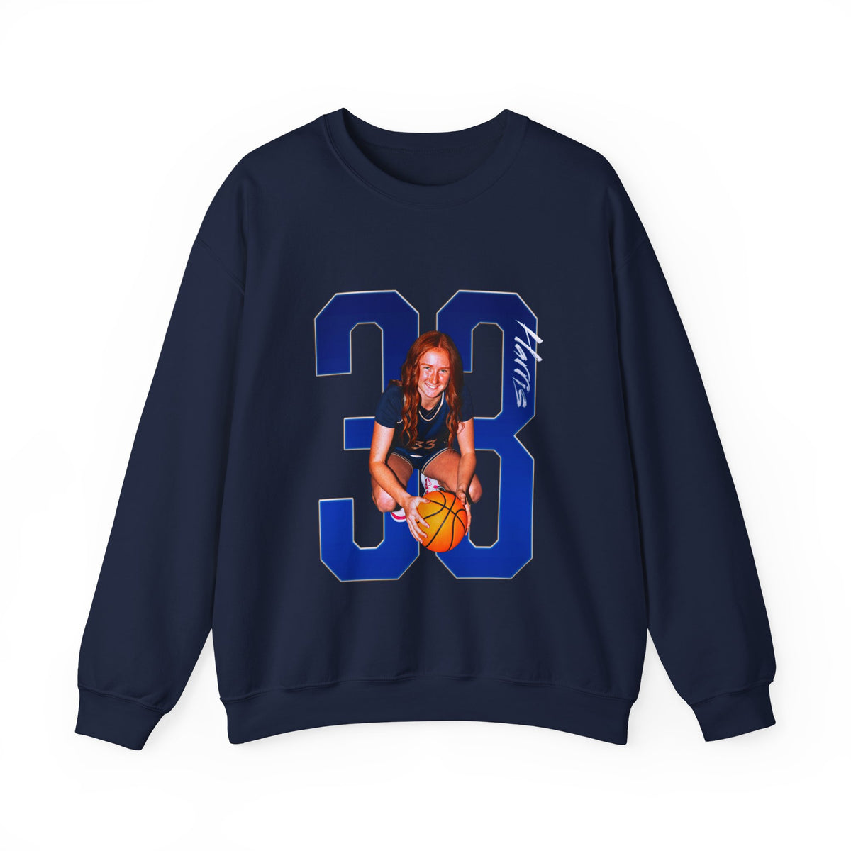 Addison Harris Player Icon Number Crewneck Sweatshirt