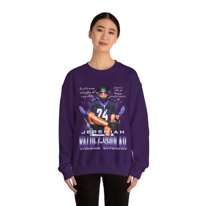 Jeremiah Valdez-Sholar Featured Quote Crewneck Sweatshirt