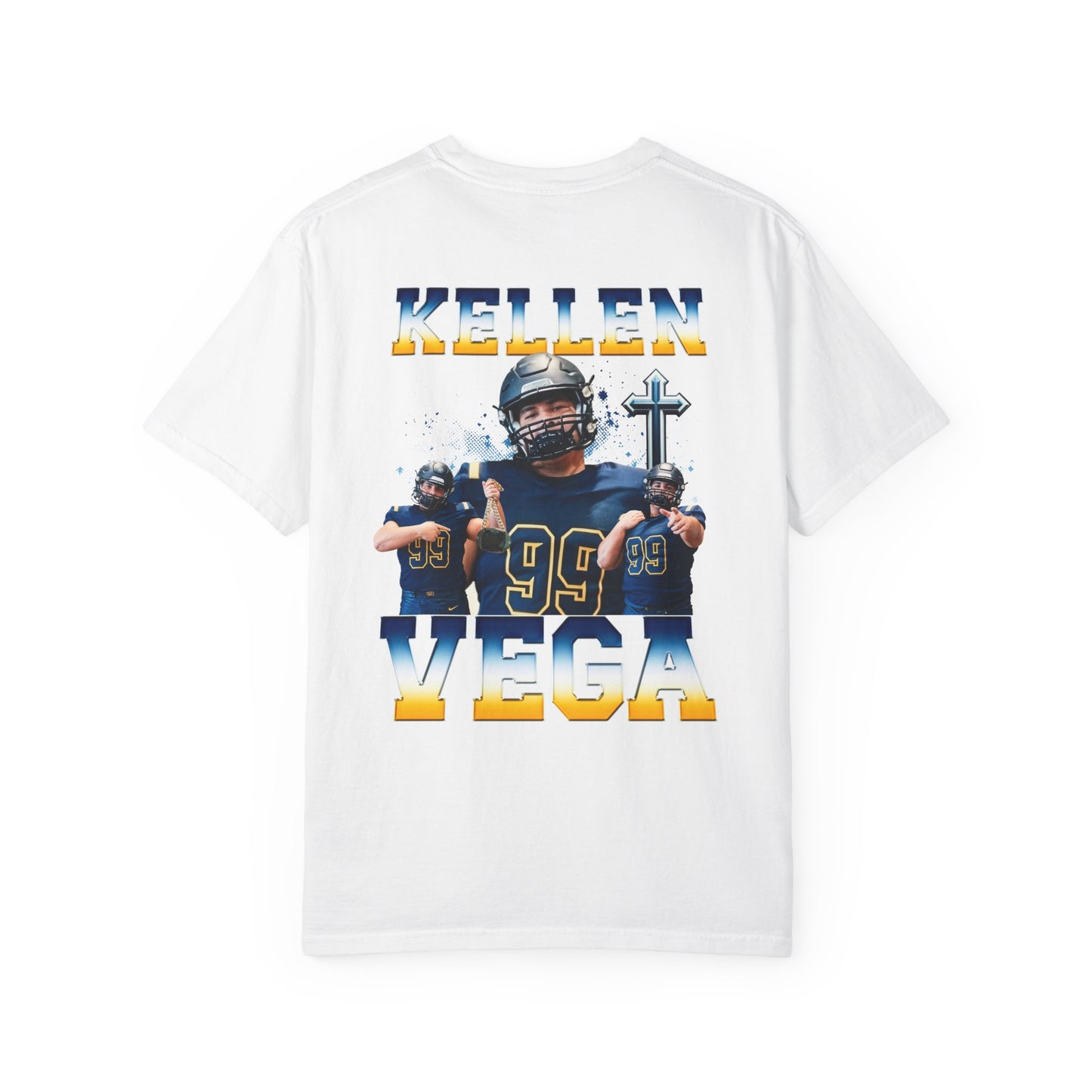 Kellen Vega Logo Front & Back Premium Tee