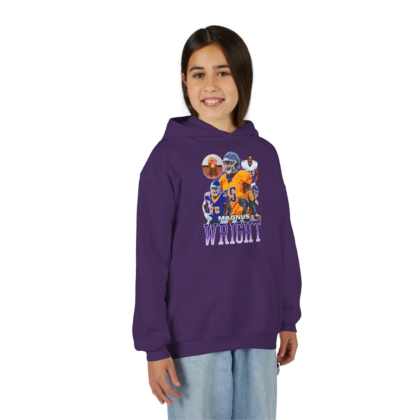 Magnus Wright Kids Hoodie