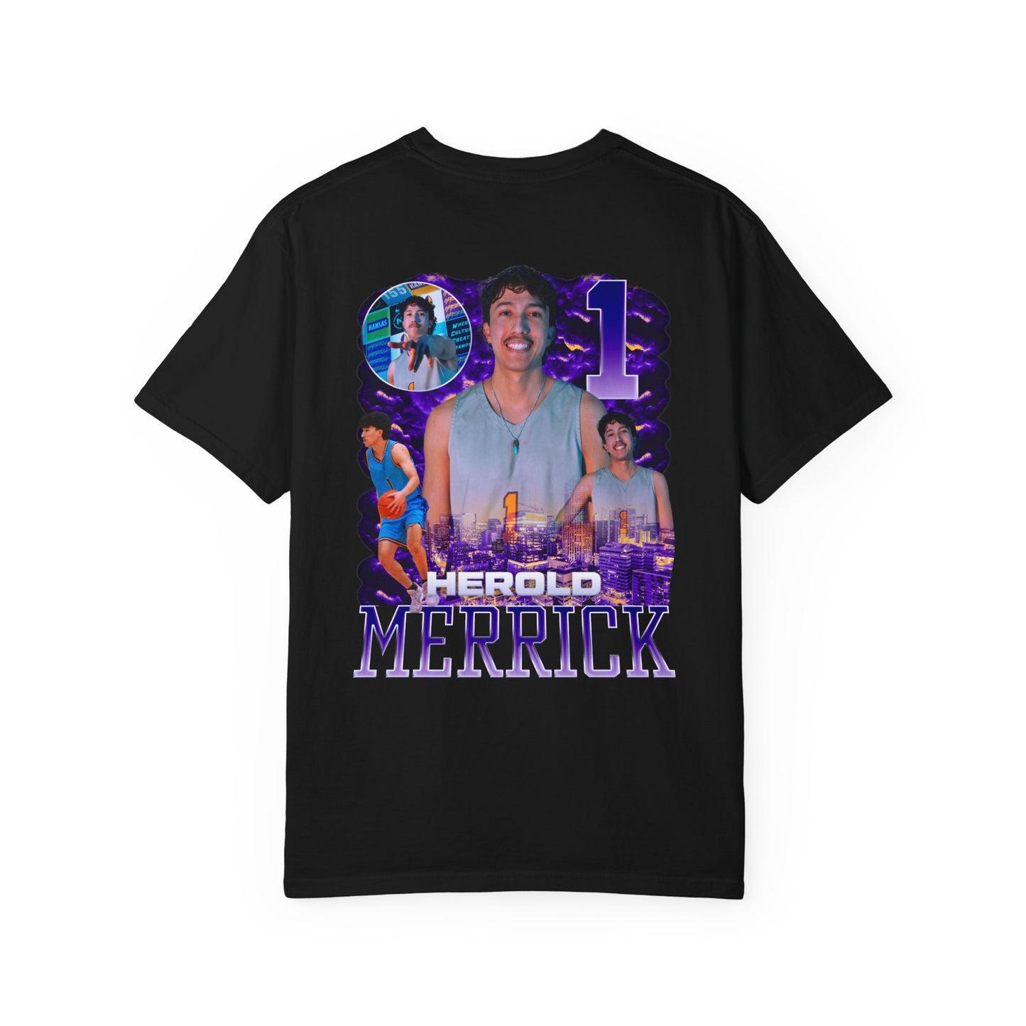 Herold Merrick Logo Front & Back Premium Tee