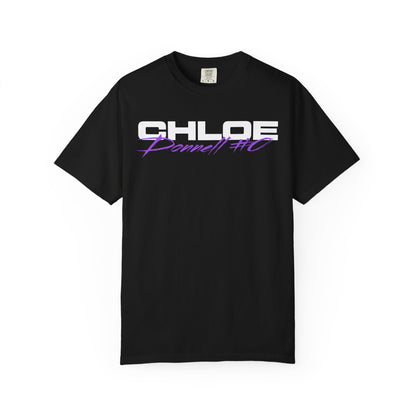 Chloe Donnell Cursive Name & Number Premium Tee