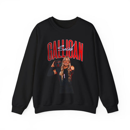 Sarah Galligan Big Last Name Crewneck Sweatshirt