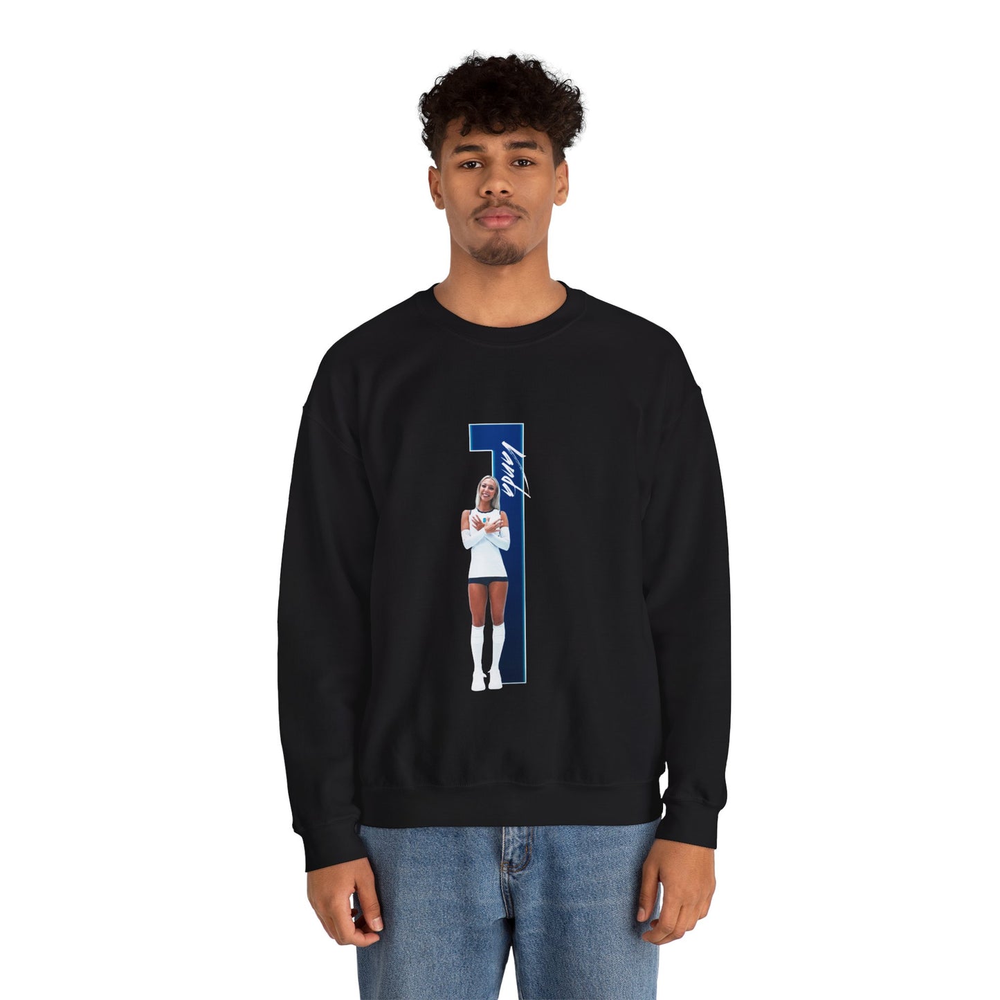 Sam Vanda Player Icon Number Crewneck Sweatshirt