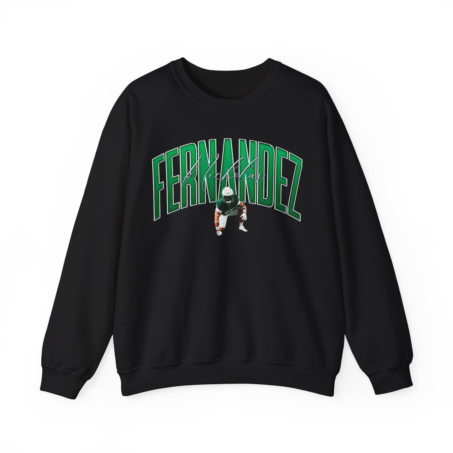 Nicholas Fernandez Big Last Name Crewneck Sweatshirt