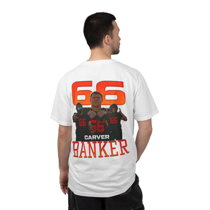 Carver Banker Logo Front & Back Premium Tee